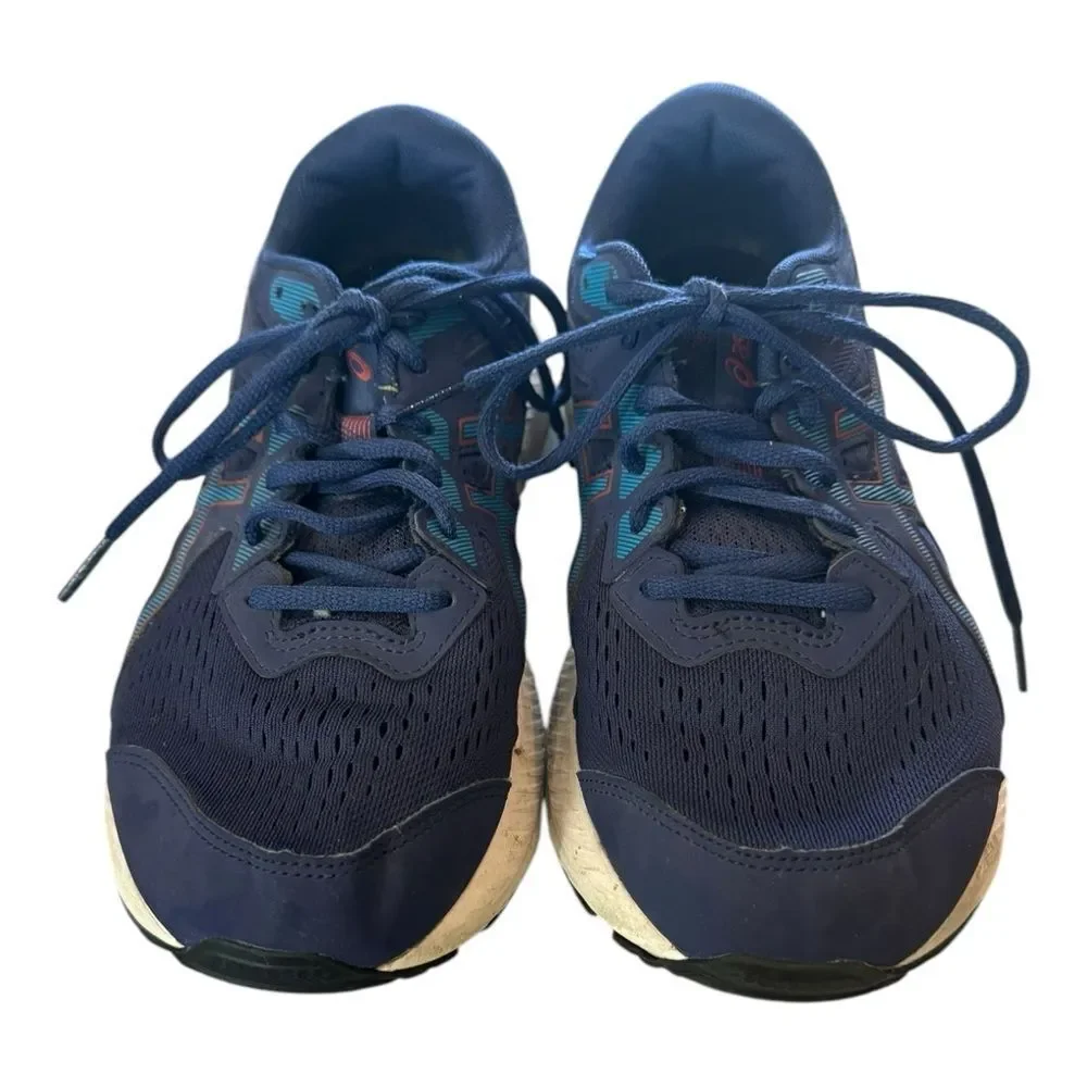 ASICS Men's Gel-Contend 8 Navy Running Shoes Sneakers 8.5 EW Extra Wide